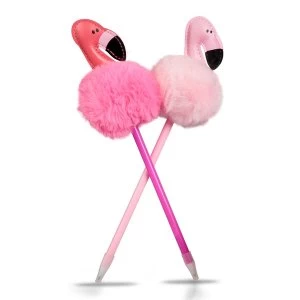 Image of Flamingo Pom Pom Pen