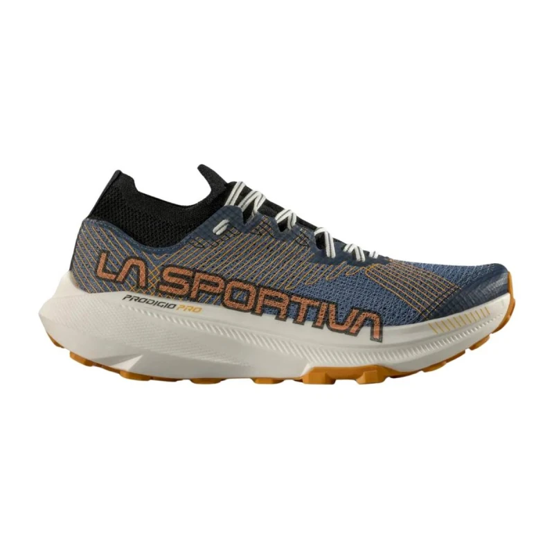 Image of La Sportiva Prodigio Pro Shoes Blue Orange SS26, Size 41 - EUR