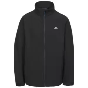 Image of Trespass Mens Vander Softshell Jacket (M) (Black)
