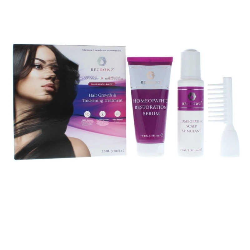 Image of Regrowz Scalp Stimulant 75ml & Restoration Serum 7