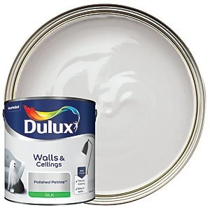 Image of Dulux Polished Pebble Silk Emulsion Paint 2.5L