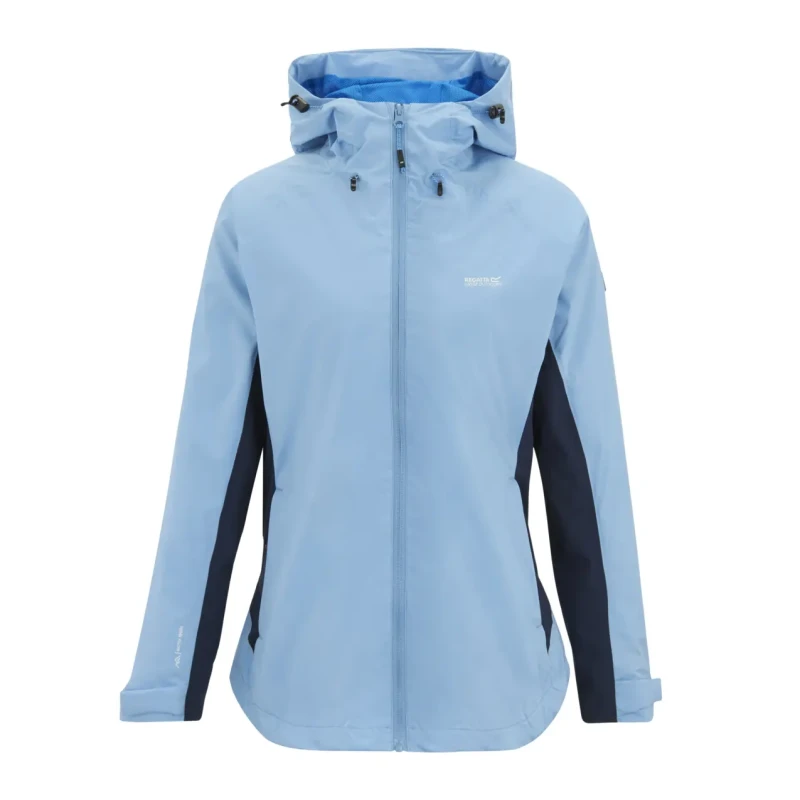 Image of Womens waterproof jacket Regatta Freesdale Bleu Female 36