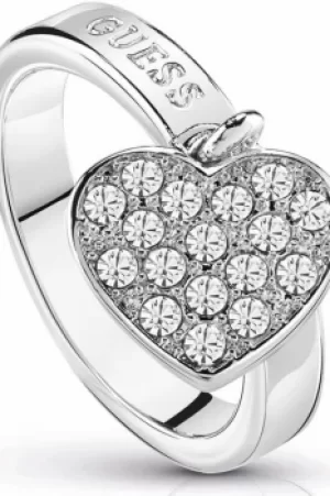 Image of Guess Jewellery Hoops I Did It Again Ring Size L.5 JEWEL UBR84016-52