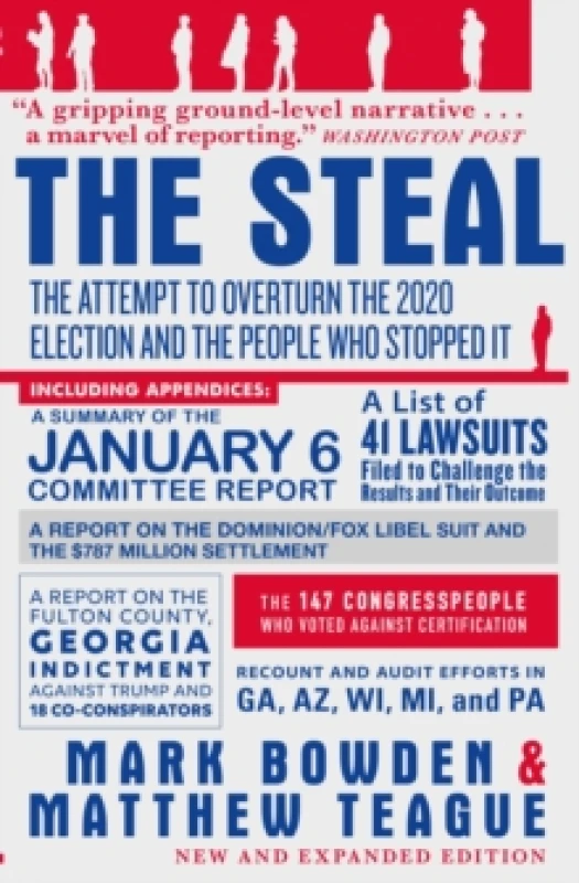 Image of The Steal : The Attempt to Overturn the 2020 US Election and the People Who Stopped It Paperback / softback
