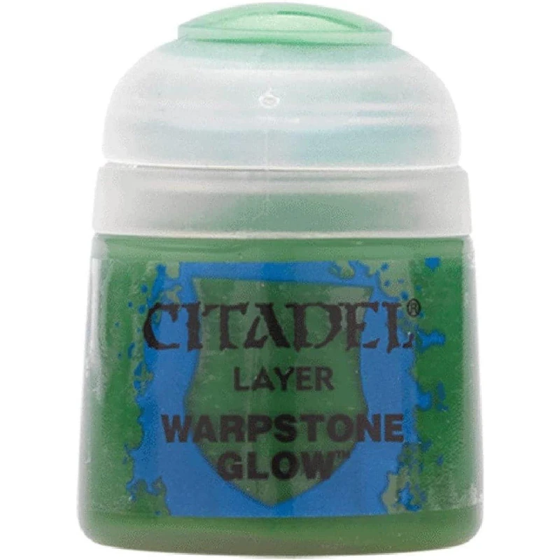 Image of Citadel Games Workshop Colour Layer: Warpstone Glow (12ml) Paint Multi