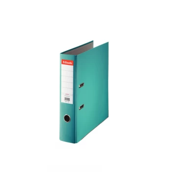 Image of Essentials Lever Arch File Polypropylene A4 75MM Turquoise - Outer Carton of 20