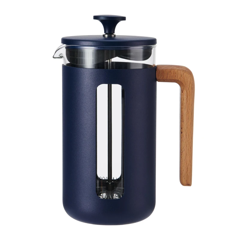 Image of La Cafetiere Pisa 8 cup Cafetiere, Navy Blue