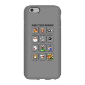 Image of Nintendo Super Mario Know Your Enemies Phone Case - iPhone 6S - Tough Case - Matte