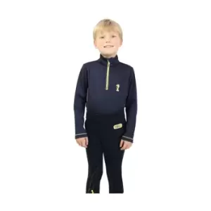 Image of Little Knight Boys Lancelot Top (3-4 Years) (Navy/Yellow)