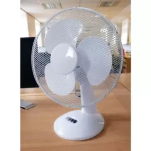 Image of Slingsby 16" Office Desk Fan - White
