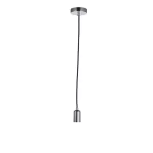 Image of Endon Directory Lighting - Endon Studio - 1 Light Pendant Chrome Plate, E27