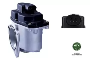 Image of NGK Electric EGR Valve EGE5-D009 / 97016 without gasket / seal 5 Pin Connector