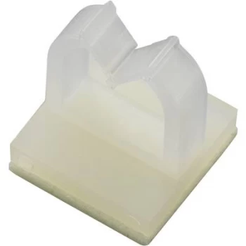 Image of Cable mount Self adhesive Ecru 543488 11mm