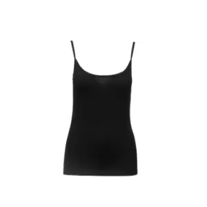 Image of Kariban Womens/Ladies Strappy Tank Top (L) (Black)
