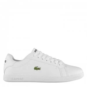 Image of Lacoste Graduate Trainers - White Mono 21G