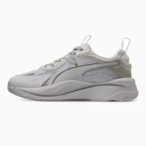 Image of PUMA Rs-Curve Glow Womens Trainers, White/Nimbus Cld/Sil, size 3.5, Shoes