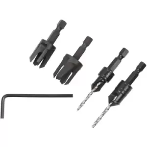 Image of Trend - SNAP/PC/A Snappy 4 Piece Set Countersink & Plug Cutter Set