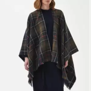 Image of Barbour Womens Montieth Serape Cape - Classic