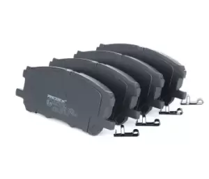 Image of RIDEX Brake pad set TOYOTA,LEXUS 402B0764 0446548110,477460W05000,477460W07000 044650W050,044650W070,0446548080,0446548100,0446548110,044660W070