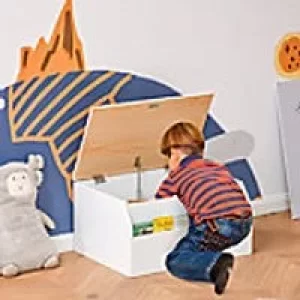 Image of HOMCOM Storage Box 311-020 300 mm 430 mm 580 mm White