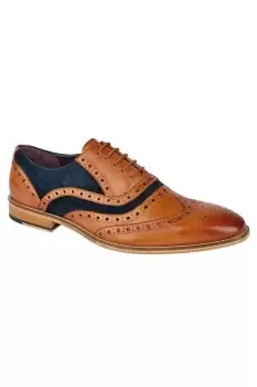Image of 5 Eyelet Leather Brogue Oxfords