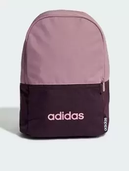 Image of Adidas Younger Kids Classic Foundation Backpack - Dark Pink