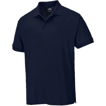 Image of Portwest - B210 - Dark Navy Sz L Naples Polo Shirt Workwear Corporate Wear
