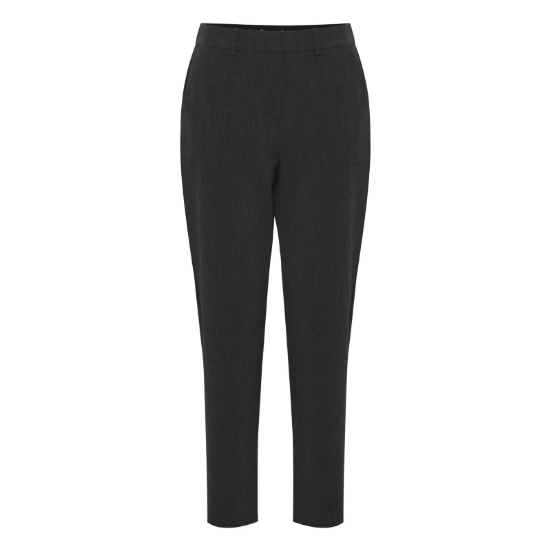 Image of b.Young Womens Trousers b.young Danta Crop Noir Female 34