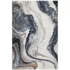 Image of Mastercraft Galleria Rug - 063-0618/8656 Blue - 80x150cm