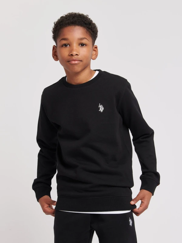 Image of U.S. POLO ASSN. Double Horsemen Sweatshirt Black