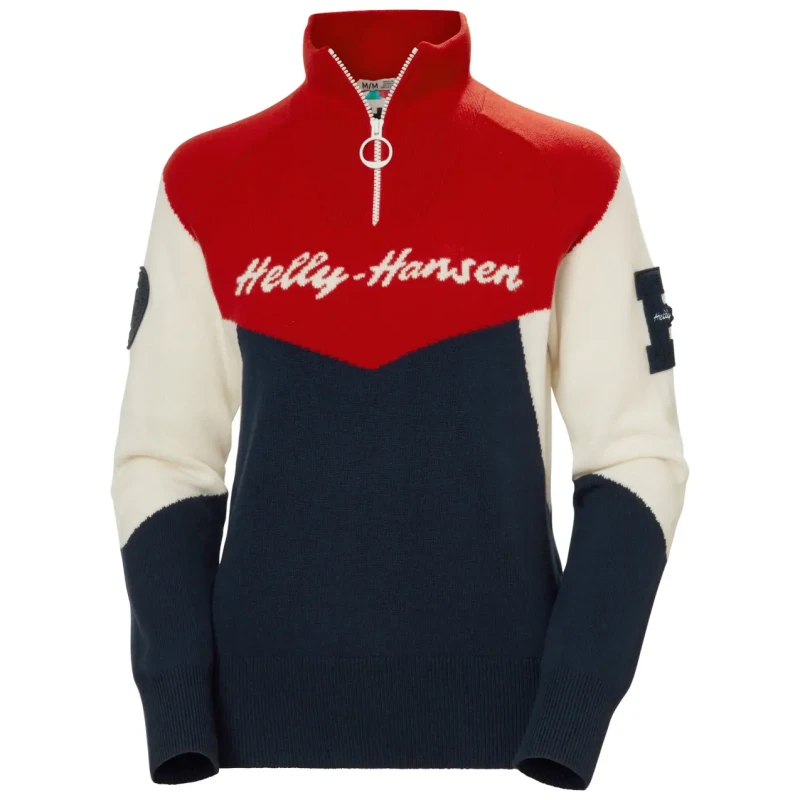 Image of Helly Hansen Womens 1/4 zip sweater Helly Hansen Apres Bleu Female M