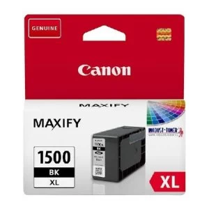 Image of Canon PGI1500XLBK Black Ink Cartridge