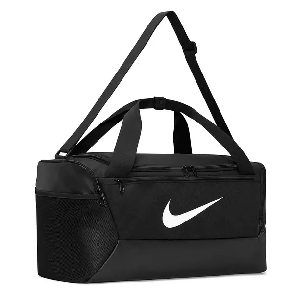 Image of Nike Brasilia Duffle Bag (41l), Black/black/(white)