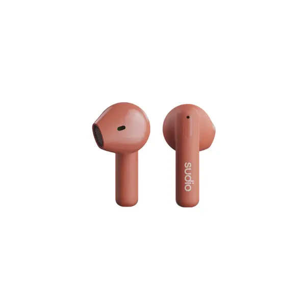 Image of SUDIO A1 Wireless Bluetooth Earbuds - Sienna Red, Red 7350071385753