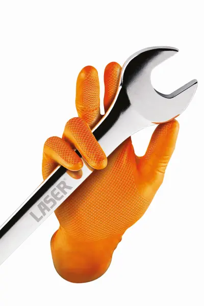 Image of Grippaz Grippaz Nitrile Gloves Box of 50 (Medium) Traction Grip Ambidextrous 37300 Connect-37300