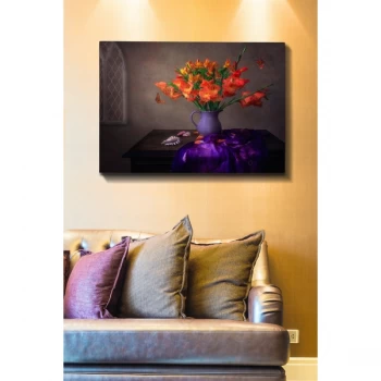 Image of Kanvas Tablo (70 x 100) - 73 Multicolor Decorative Canvas Painting