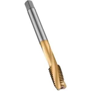 Image of E263 M16X2MM HSS-E Metric Coarse Spiral Flute Machine Tap - 15 Helix - TiN Coated DIN 376