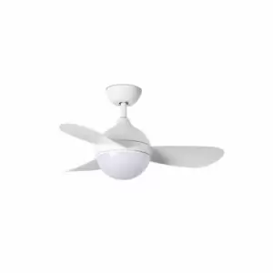 Image of Hvar White Ceiling Fan Smart