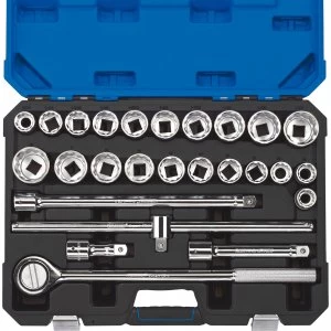 Image of Draper Expert 26 Piece 3/4" Drive Bi Hex Socket Set Metric and Imperial 3/4"