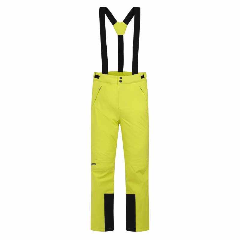 Image of Nevica Mens Meribel Waterproof Ski Trousers Lime male S