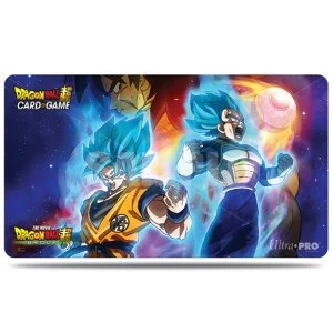 Image of Dragon Ball Super Playmat: Vegeta, Goku, and Broly