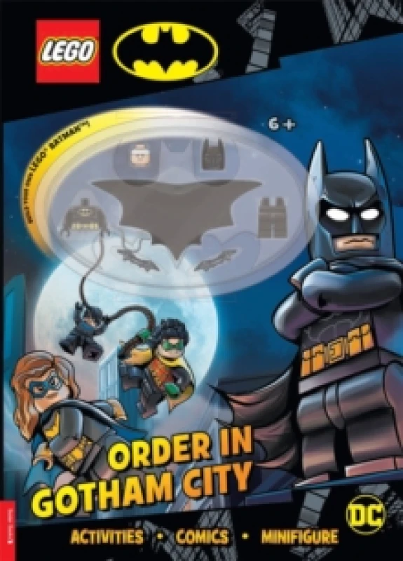 Image of Buster Books LEGO Batman : Order in Gotham City (with LEGO Batman minifigure) Book Multi unisex