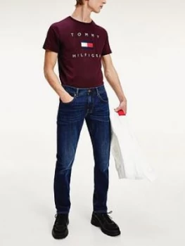 Image of Tommy Hilfiger Straight Fit Denton Stretch Bridger Indigo Jeans