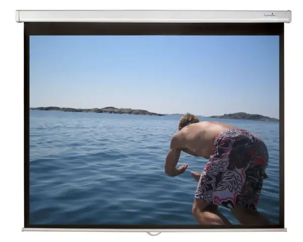 Image of Sapphire 59" SWS150B Manual Projector Screen