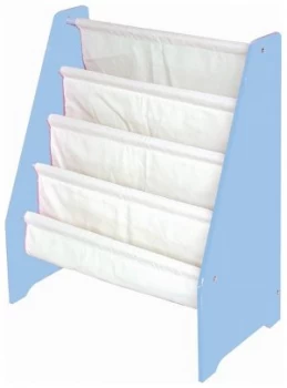 Image of Liberty House Toys Blue Wooden Book Display