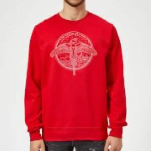 Image of Harry Potter Order Of The Phoenix Sweatshirt - Red - S