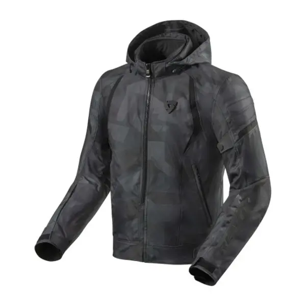 Image of REV'IT! Flare 2 Jacket Camo Black Gray Size XL