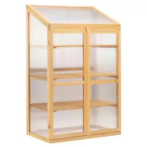 Image of Garden Grow 3 Shelf Wooden Cold Frame