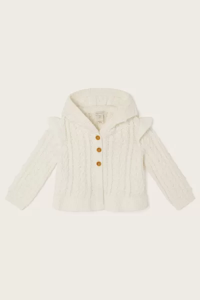 Image of Baby Cable Knit Cardigan