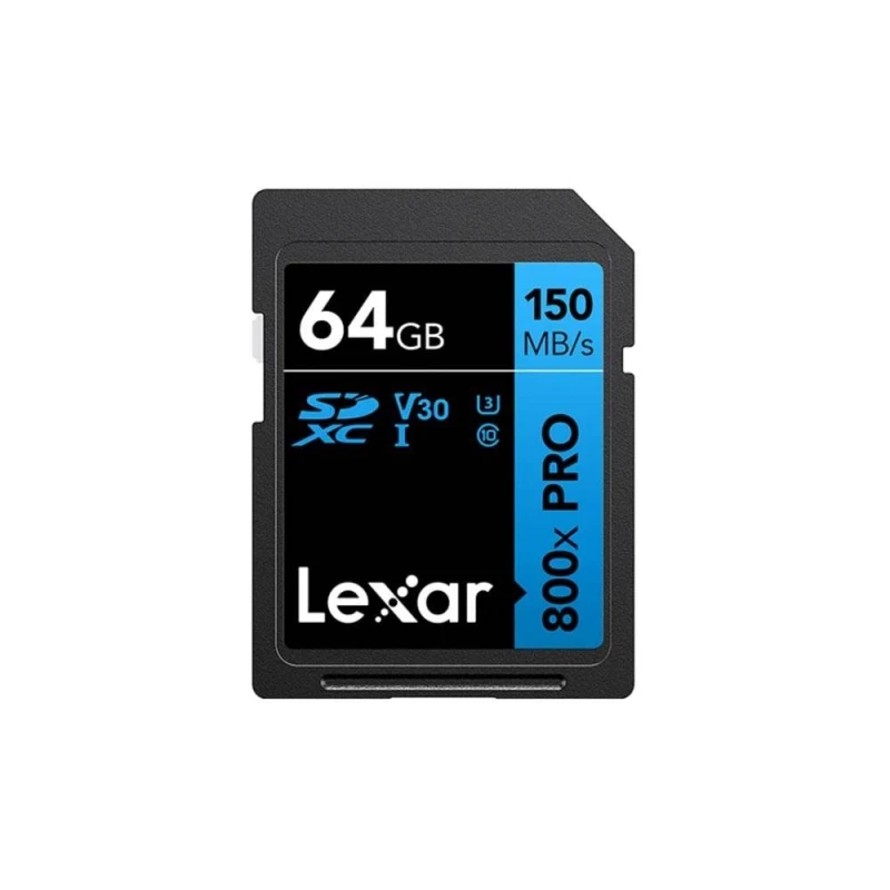 Image of Lexar 64GB SD UHS-I 800x Pro 150MB/s